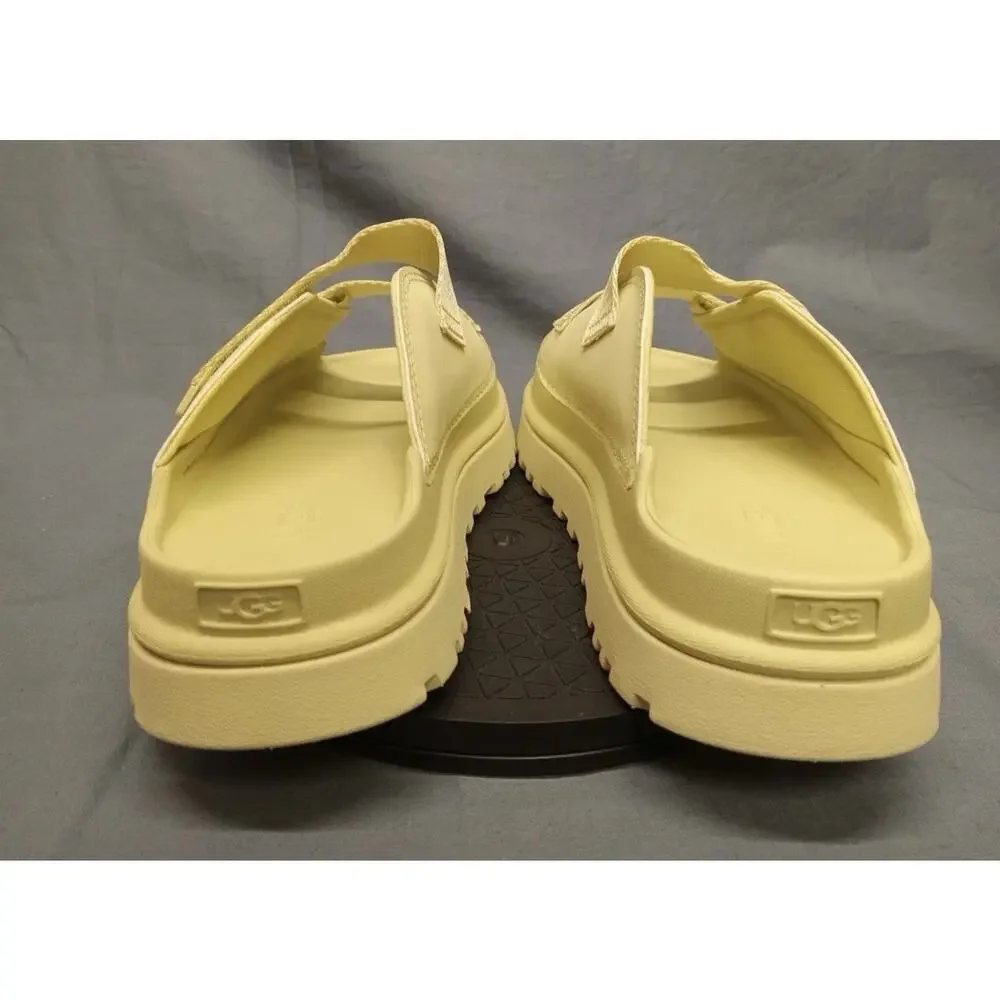 UGG Kids GoldenGlow Slide Sandals GLDN Yellow US 4 EU 36 NIB 1166513K